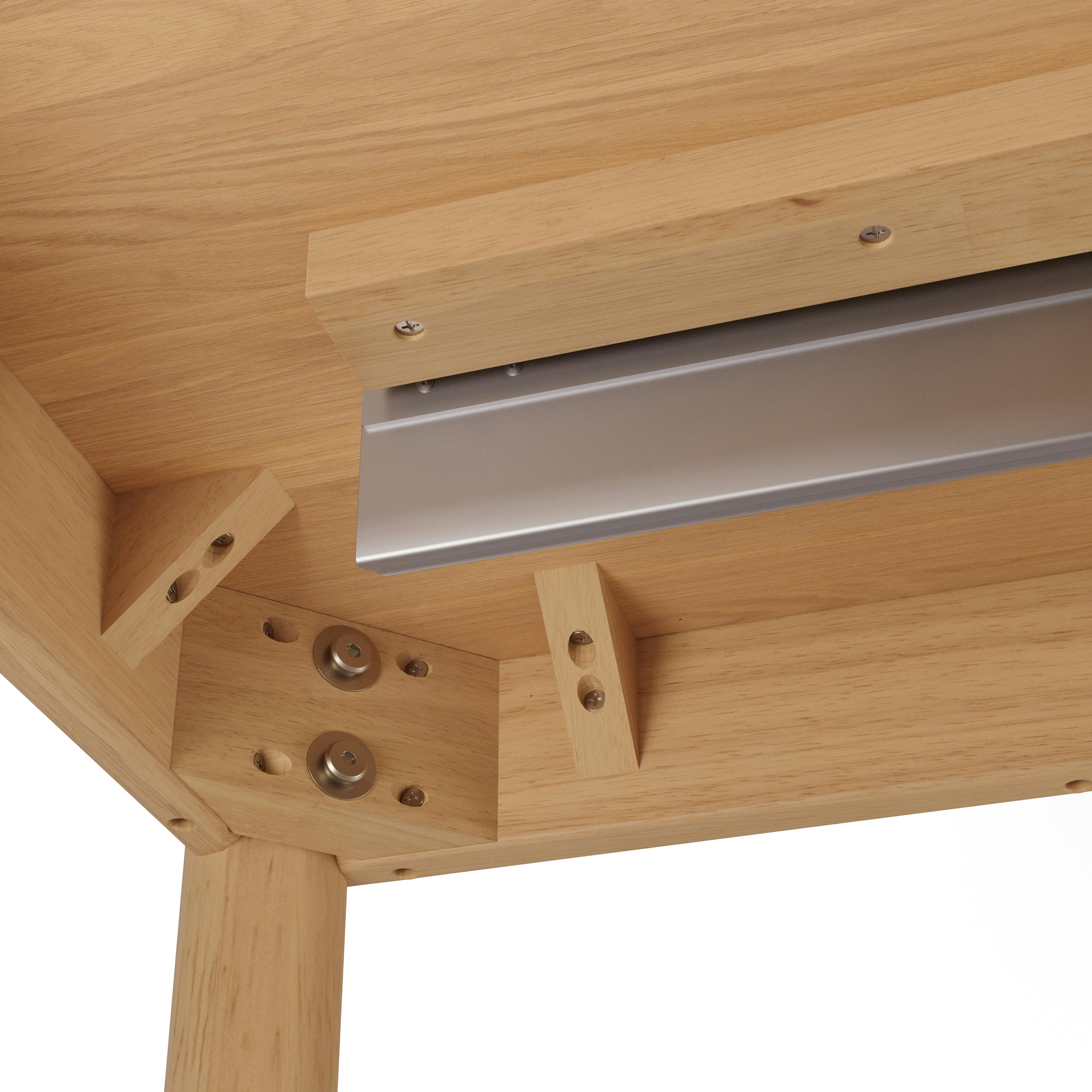 Heidi White Oak Extendable Dining Table for 8 | Article