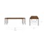 The Sylvo Dining Chair x Heidi Dining Table Bundle - Gallery View 1 of 6.