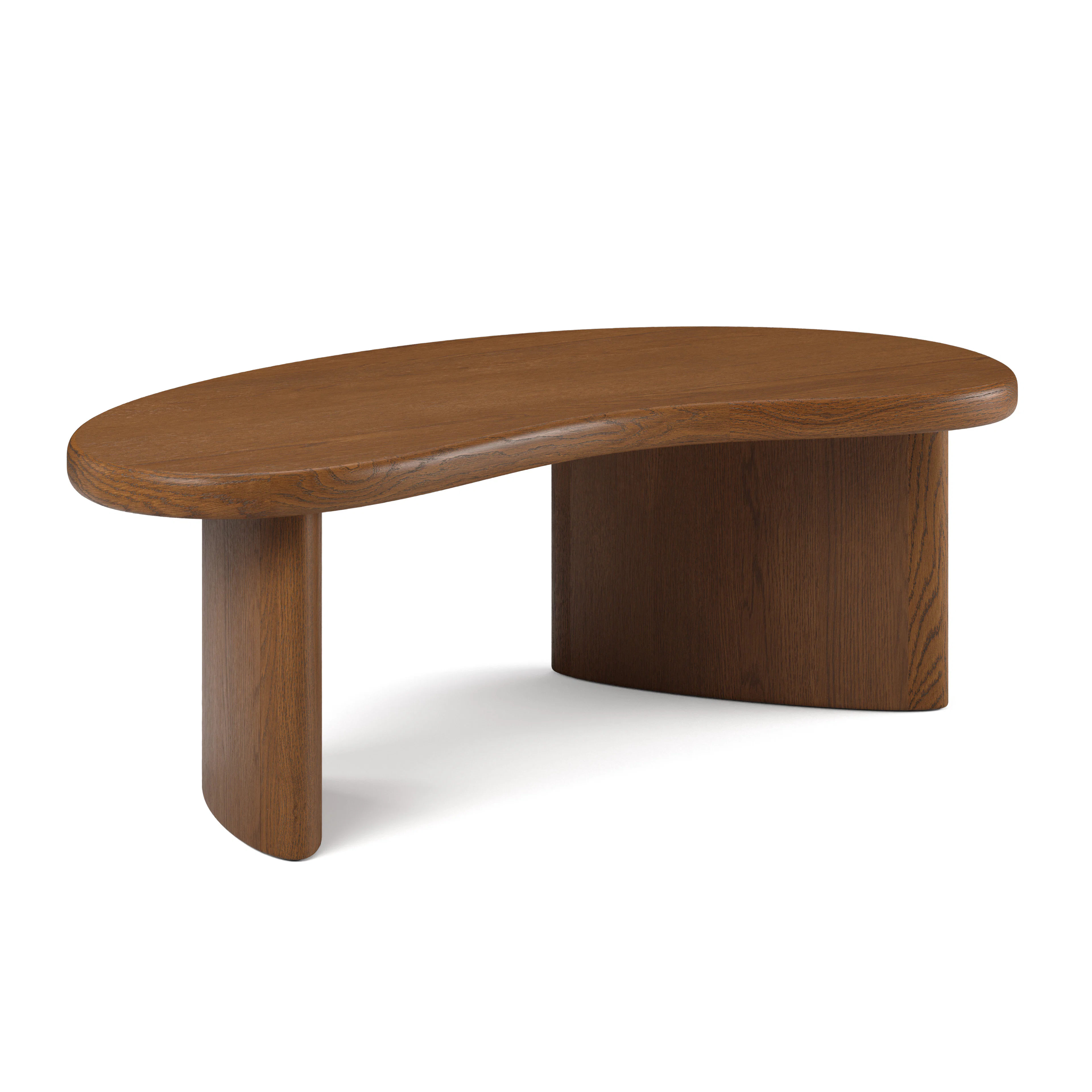 Neah 49" Nesting Coffee Table Set - Smoked Oak