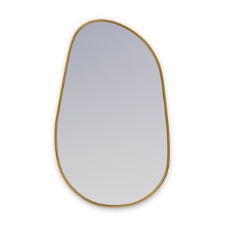 Calvet Wall Mirror - Brass