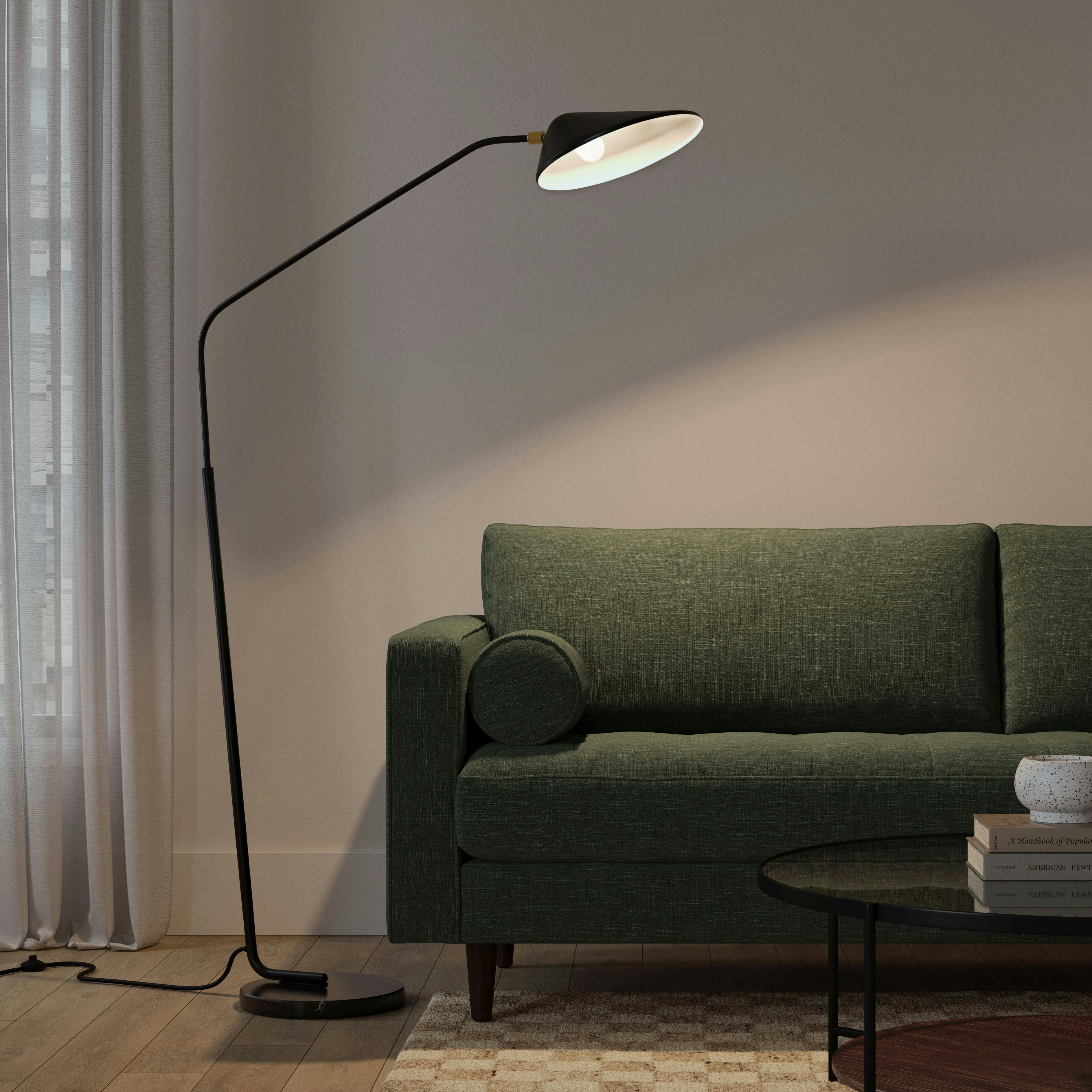 Monroe Black Floor Lamp | Article