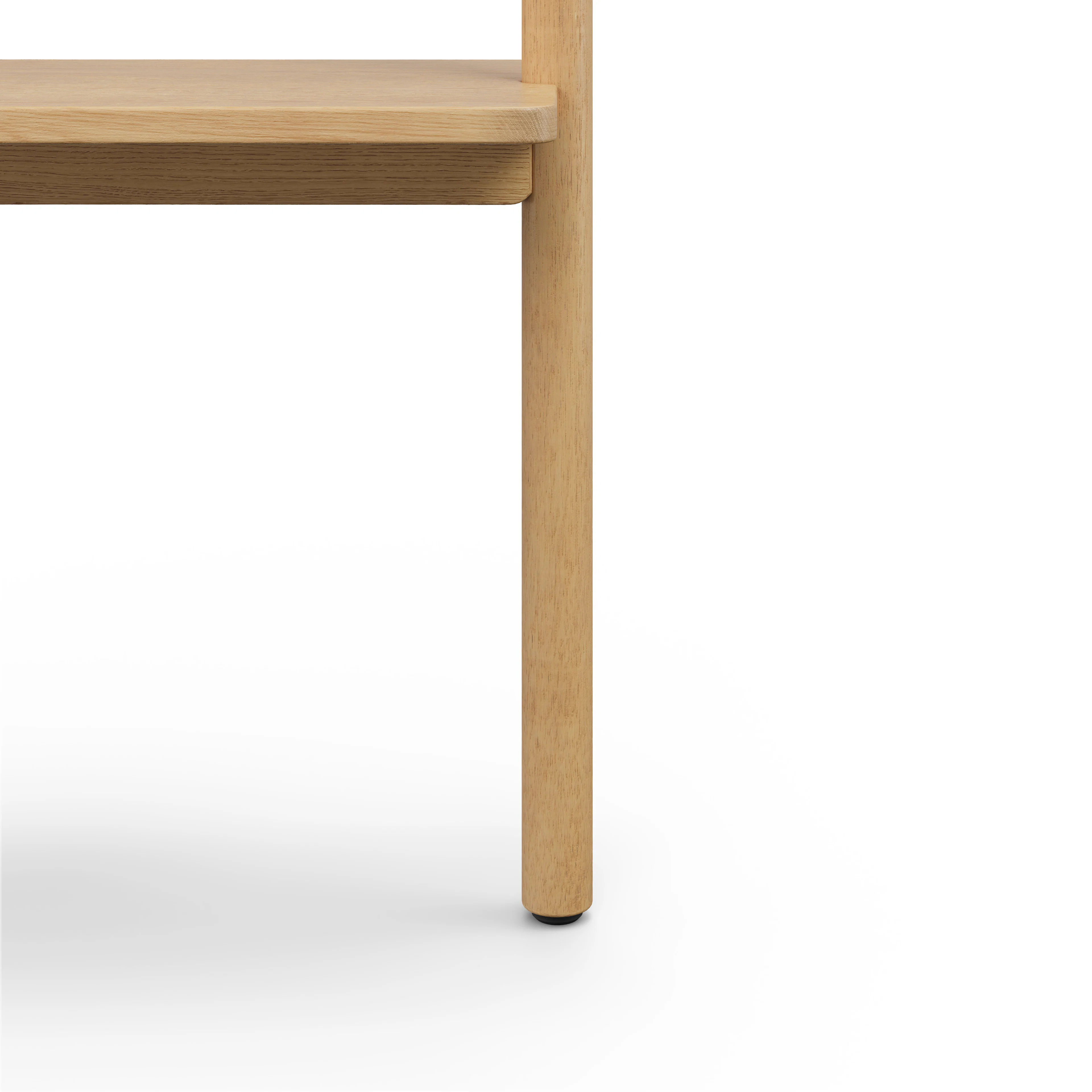 Heidi 33.25" Modular Shelving Unit, Wide - White Oak