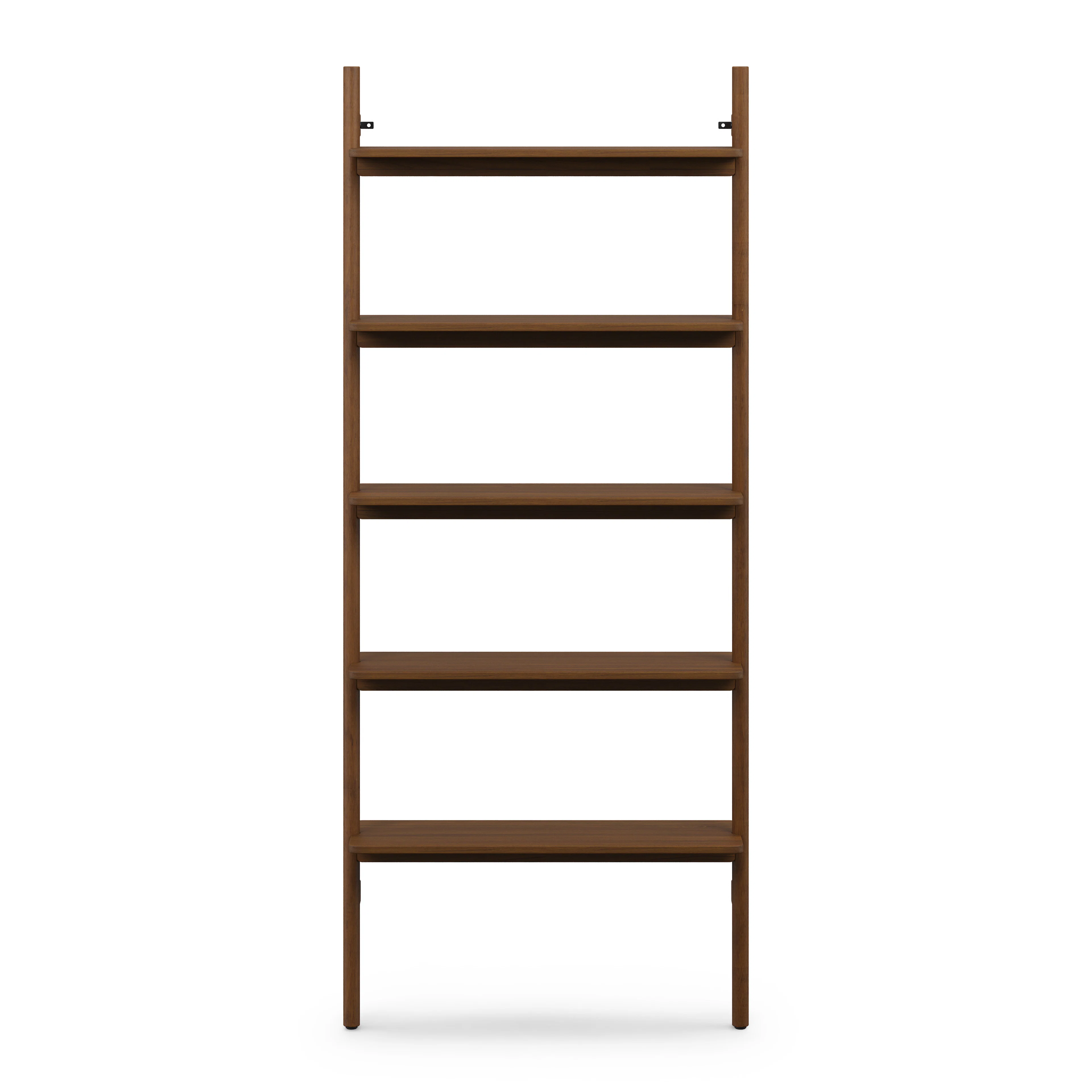 Heidi 33.25" Modular Shelving Unit, Wide - Walnut
