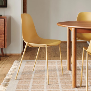 Svelti Dining Chair - Caramel Yellow