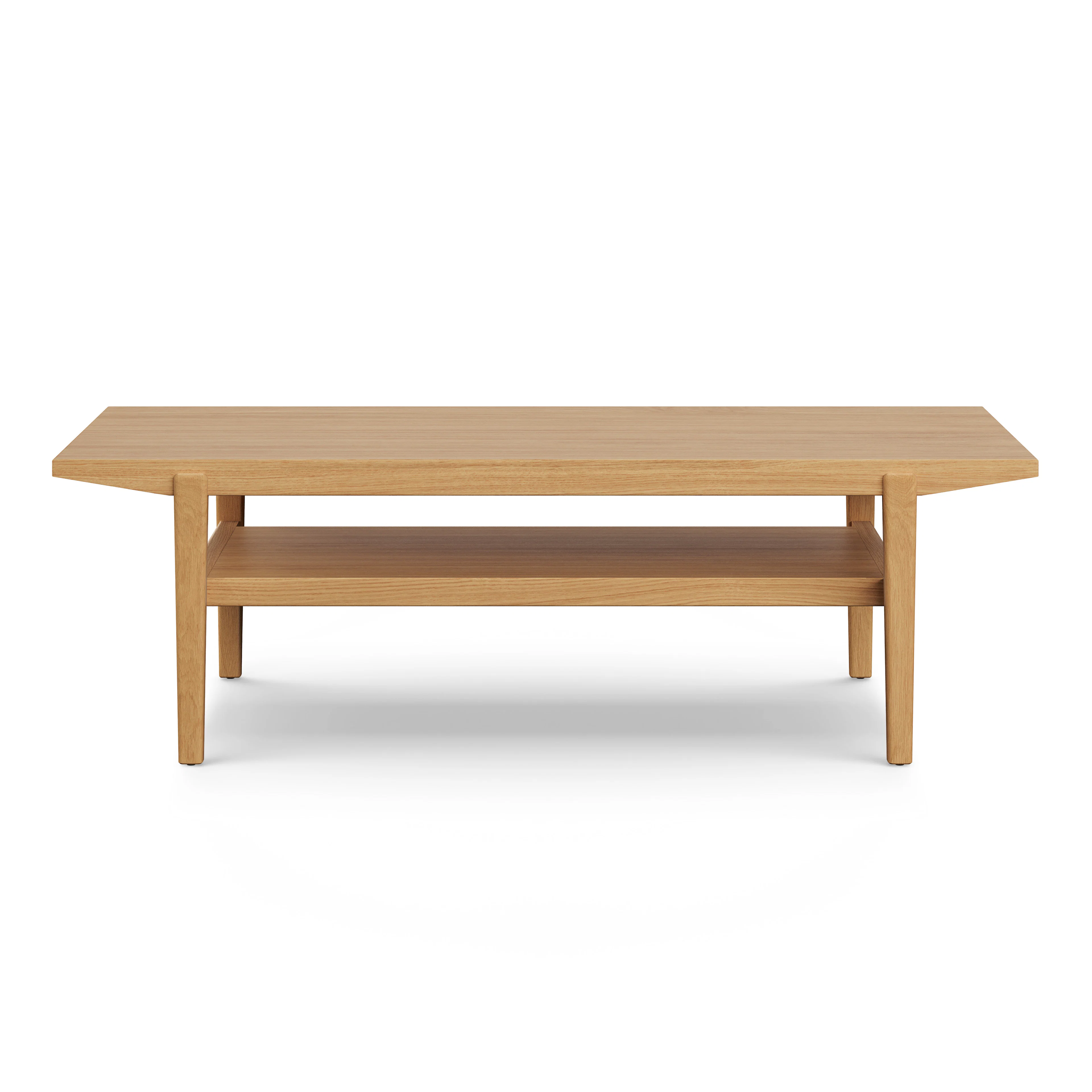 Cooper 51" Rectangular Coffee Table - Natural Oak