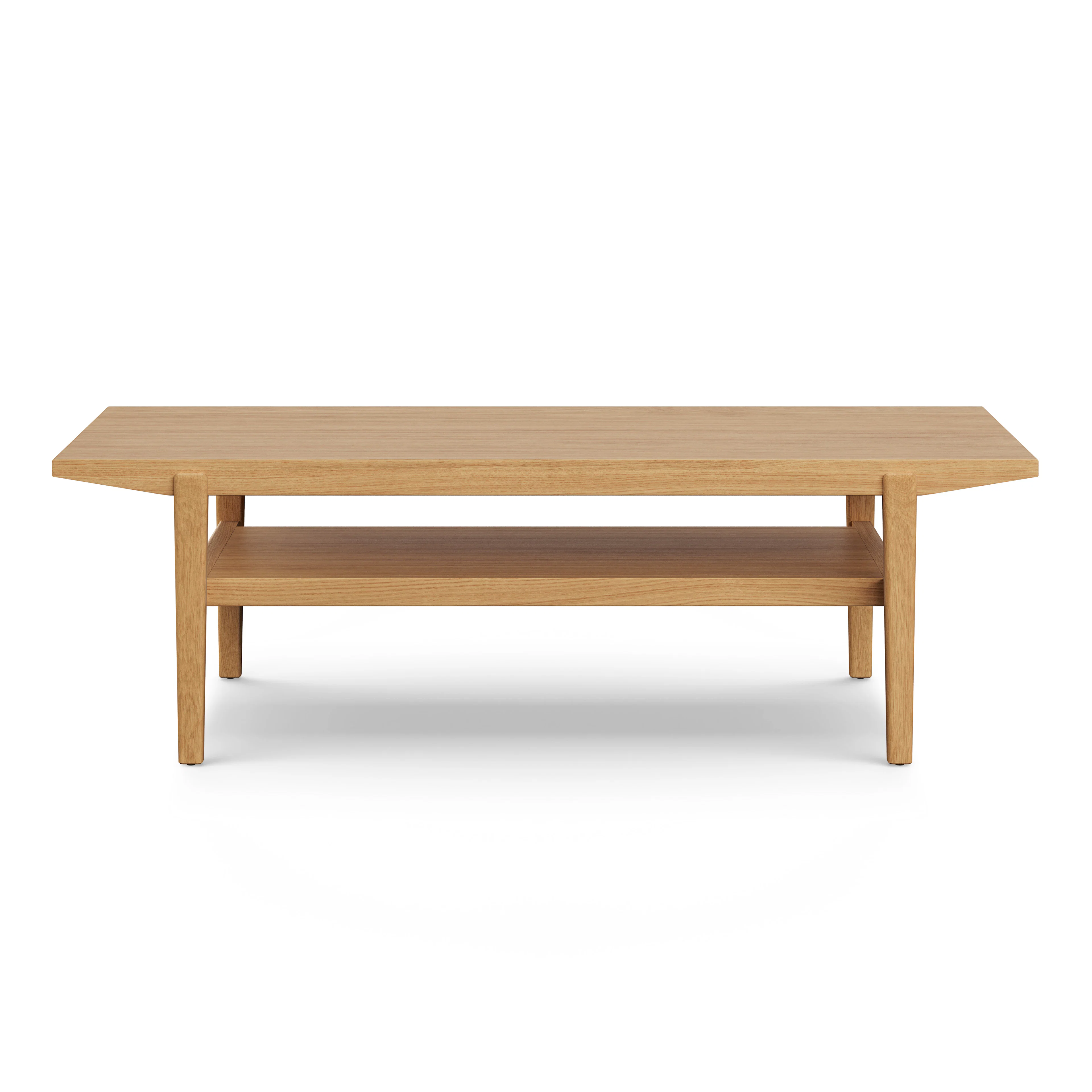 Cooper 51" Rectangular Coffee Table - Natural Oak