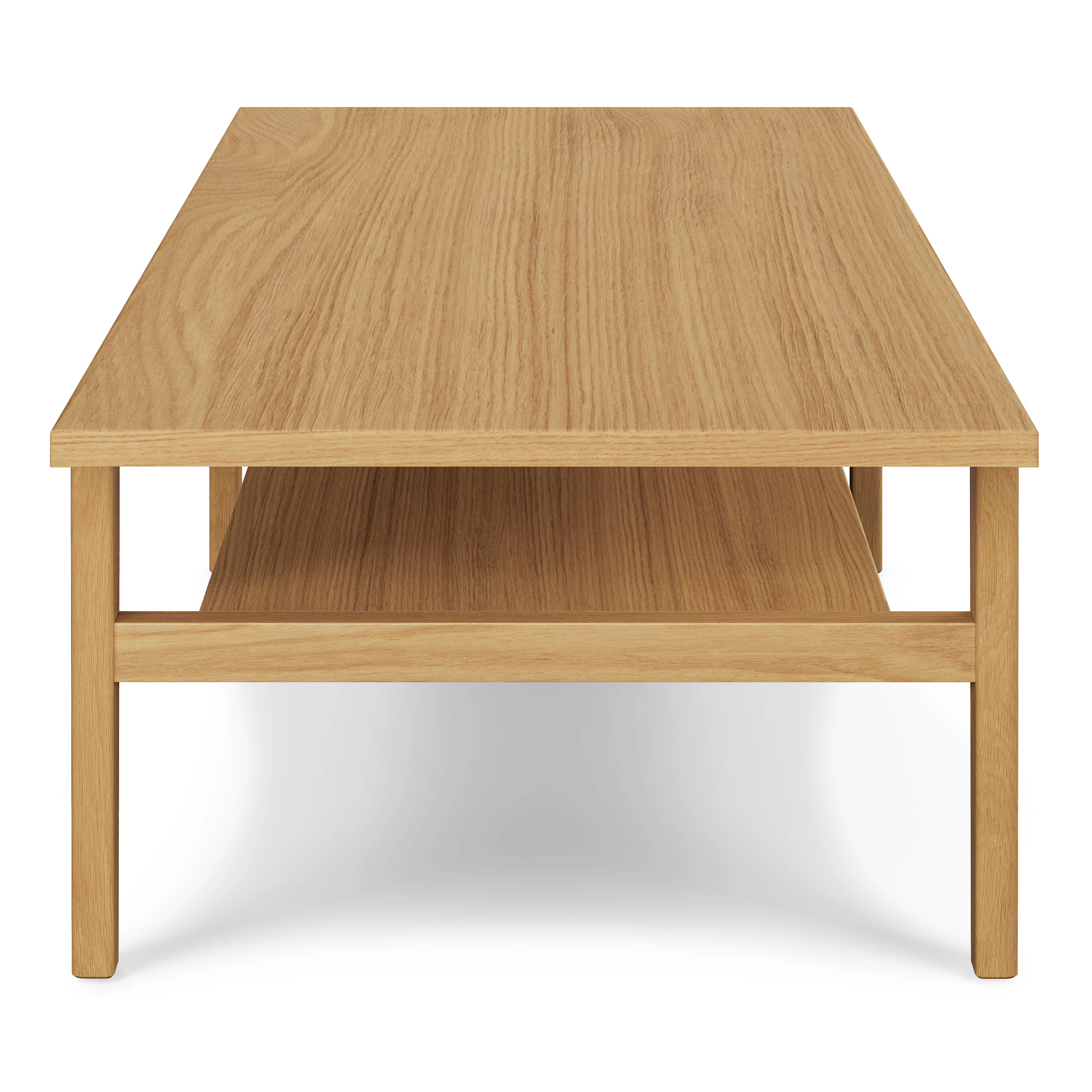 Cooper 51" Rectangular Coffee Table - Natural Oak