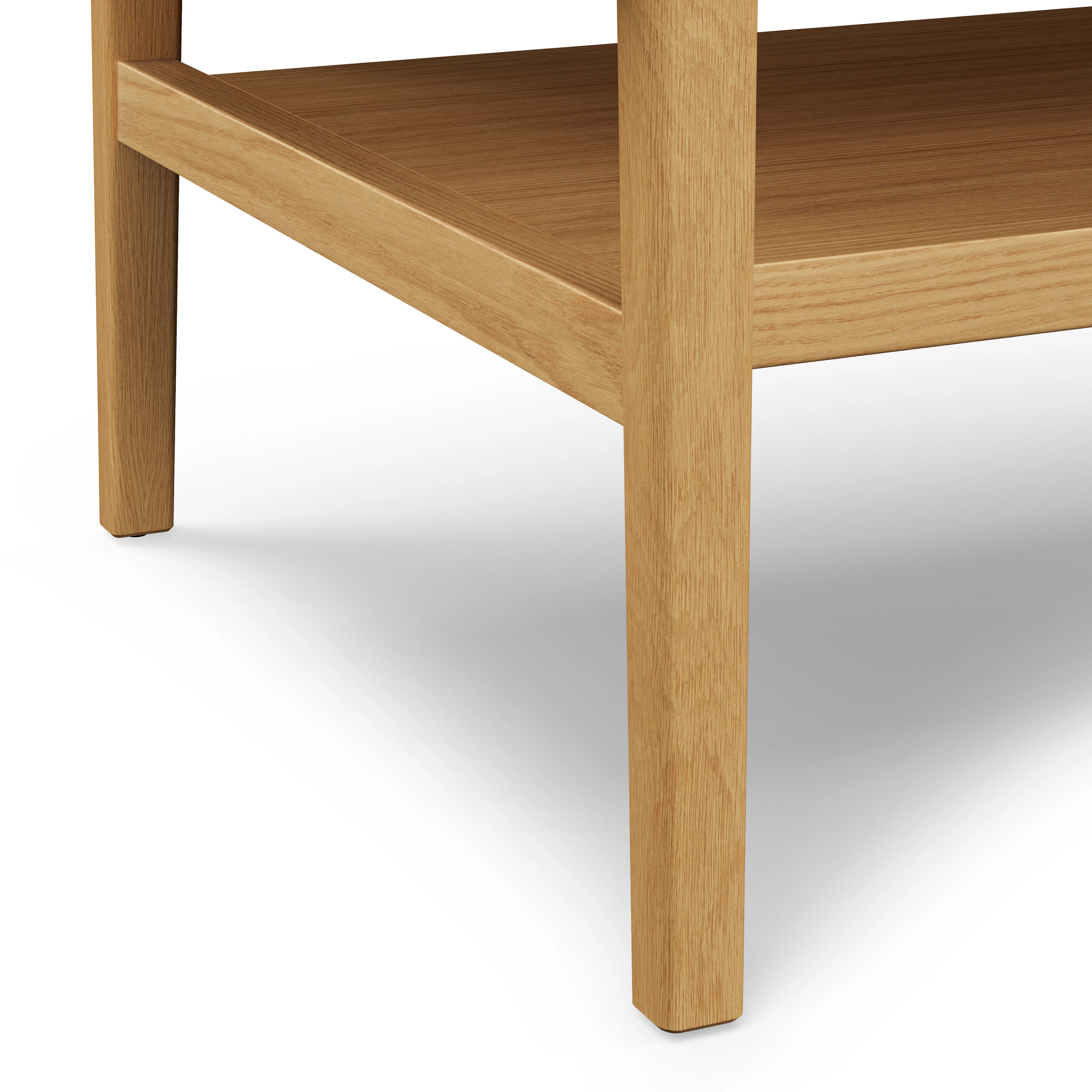 Cooper 51" Rectangular Coffee Table - Natural Oak