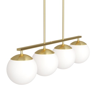 Moon Chandelier - Gold