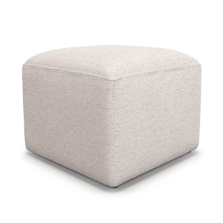 Winslow 21.25" Ottoman - Napa White