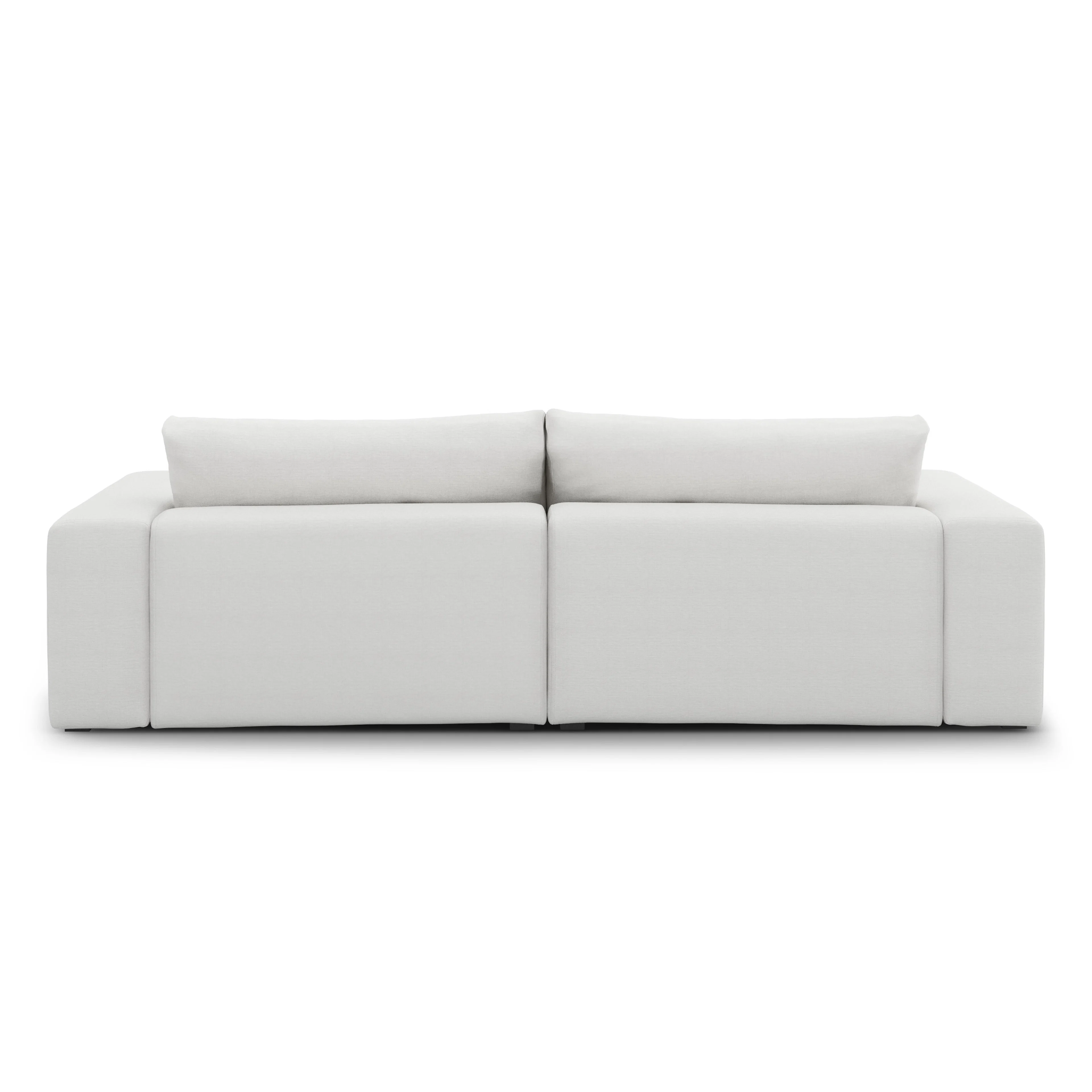 Beta 98" Modular Left Chaise Sectional - Quartz White