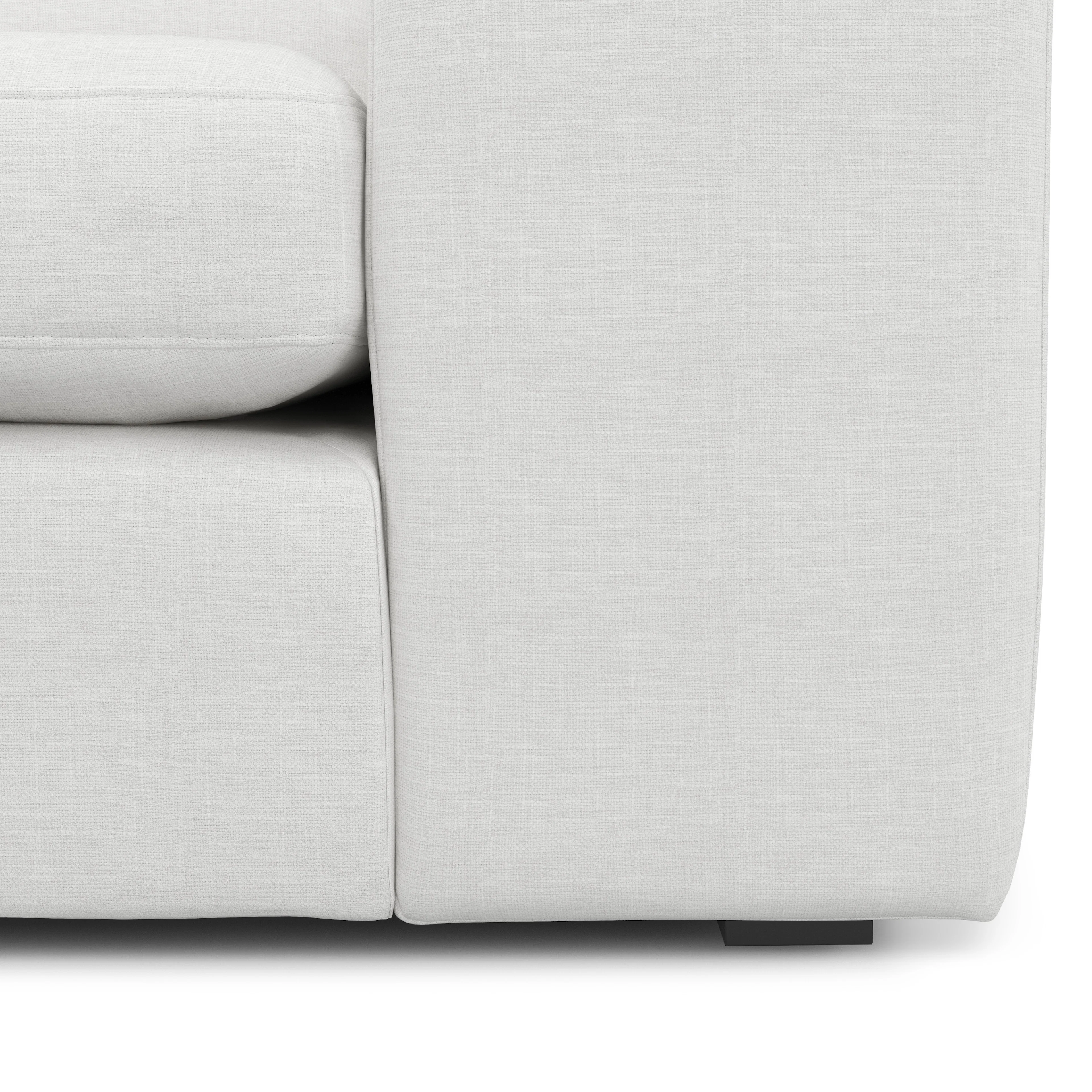 Beta 98" Modular Left Chaise Sectional - Quartz White
