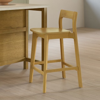 Gusfa Counter Stool - Oak