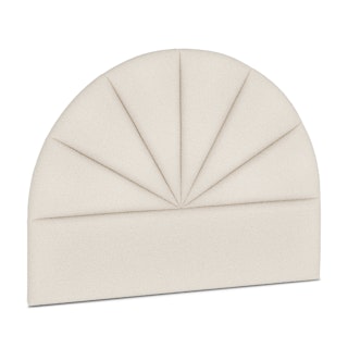 Almelo Twin Headboard - Ivory Wool Bouclé