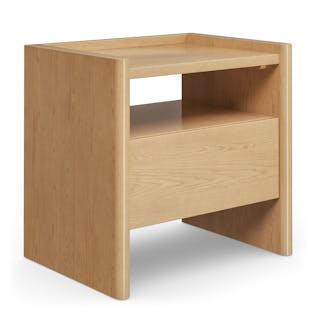 Torme 1-Drawer Nightstand - White Oak