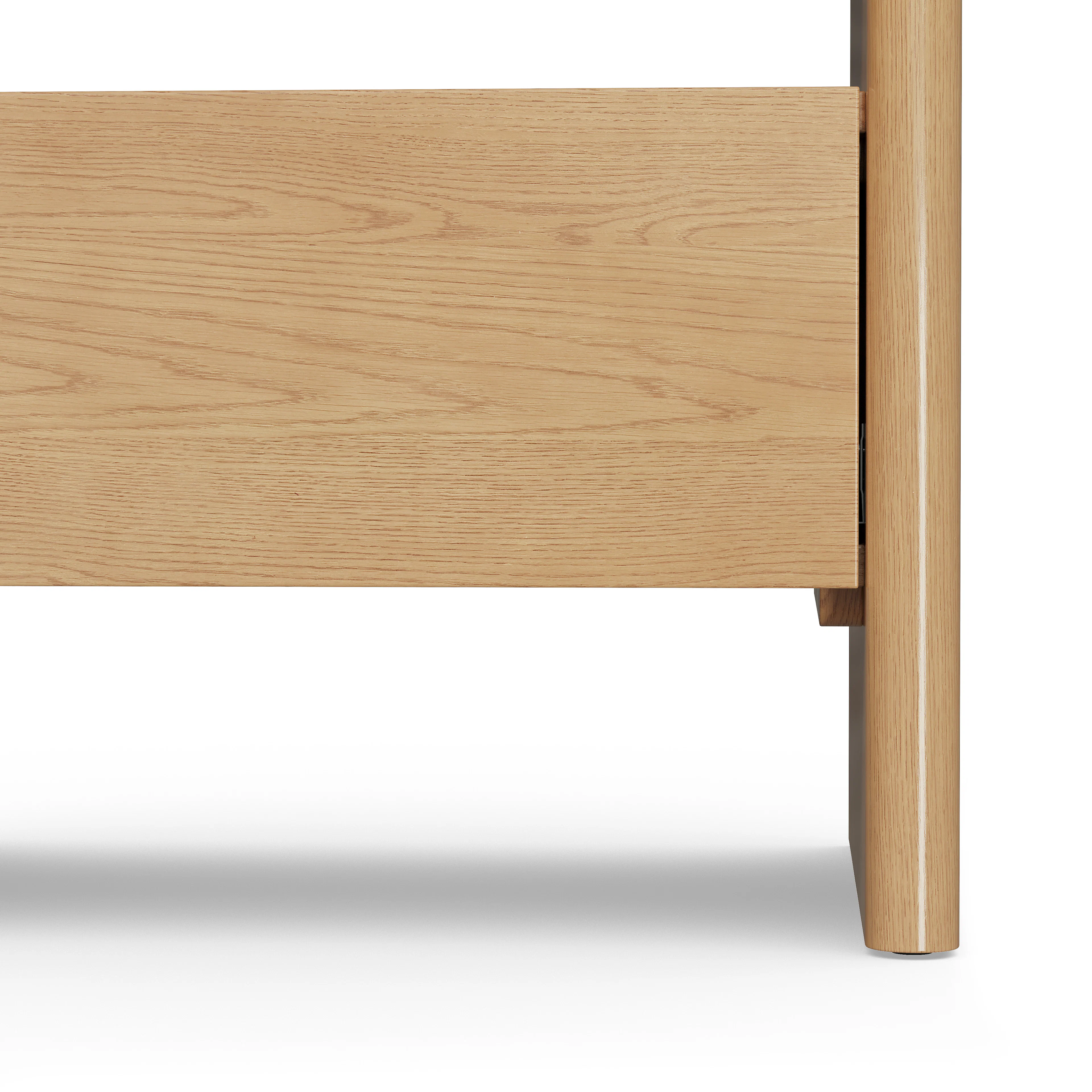 Torme 1-Drawer Nightstand - White Oak