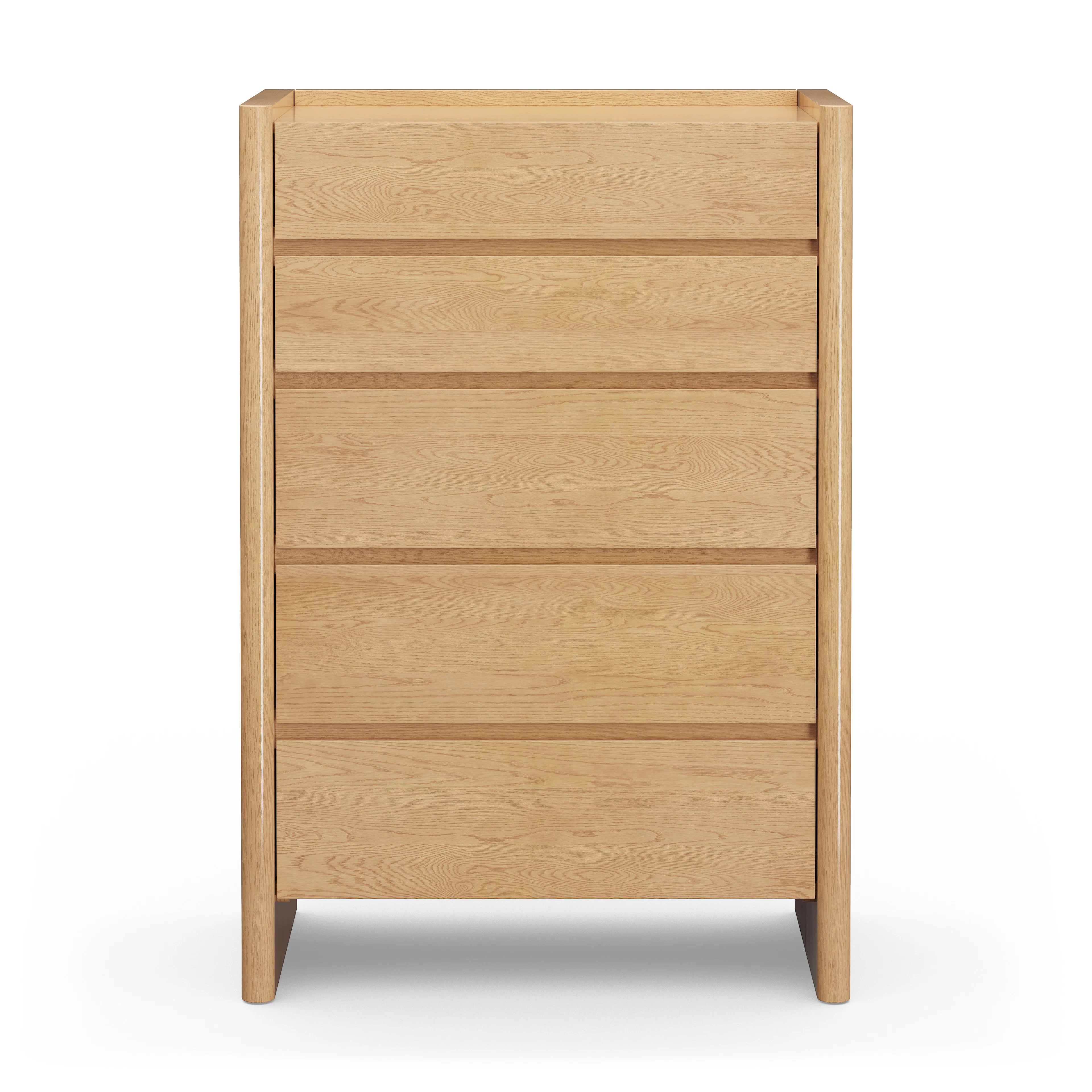Torme 5-Drawer Chest - White Oak