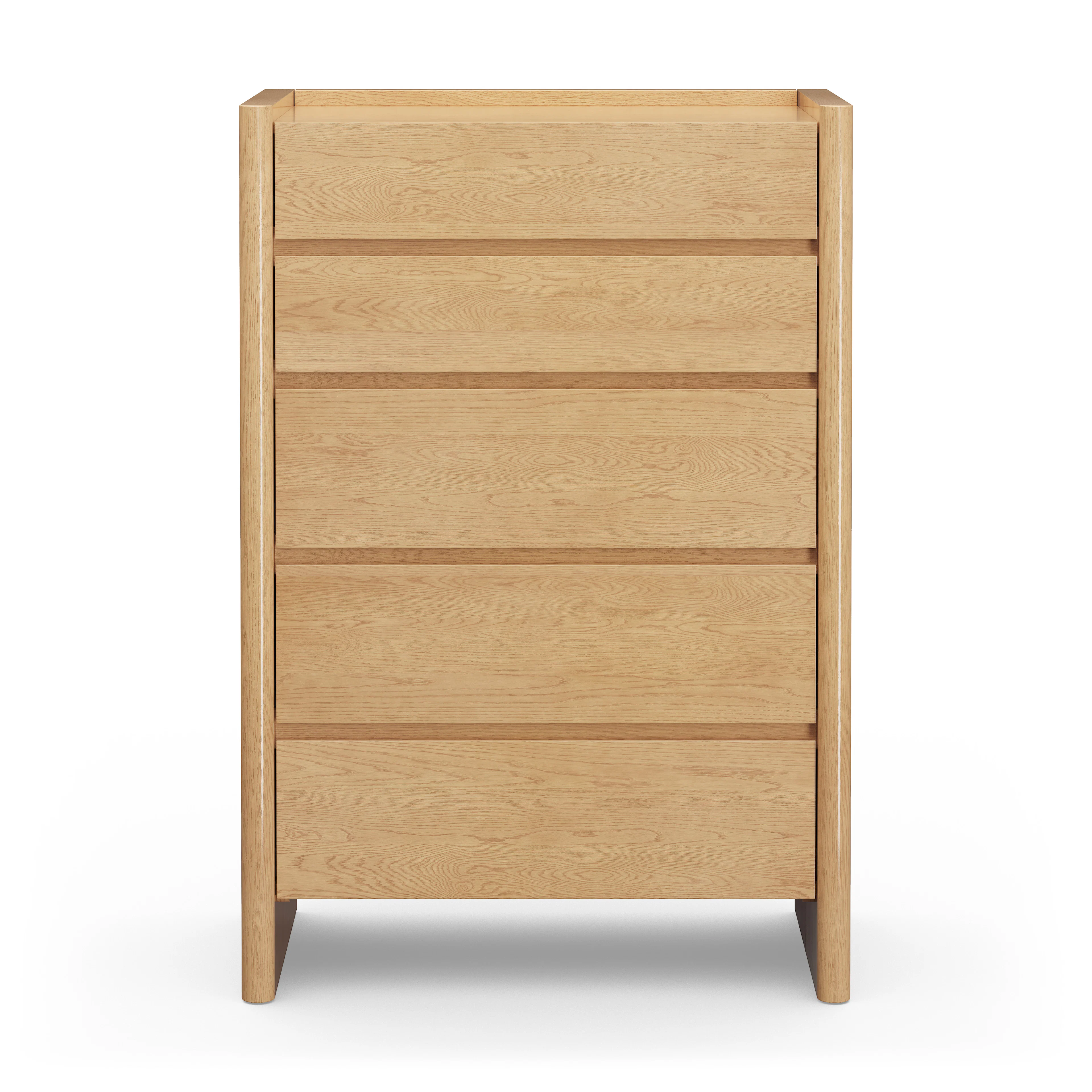 Torme 5-Drawer Chest - White Oak