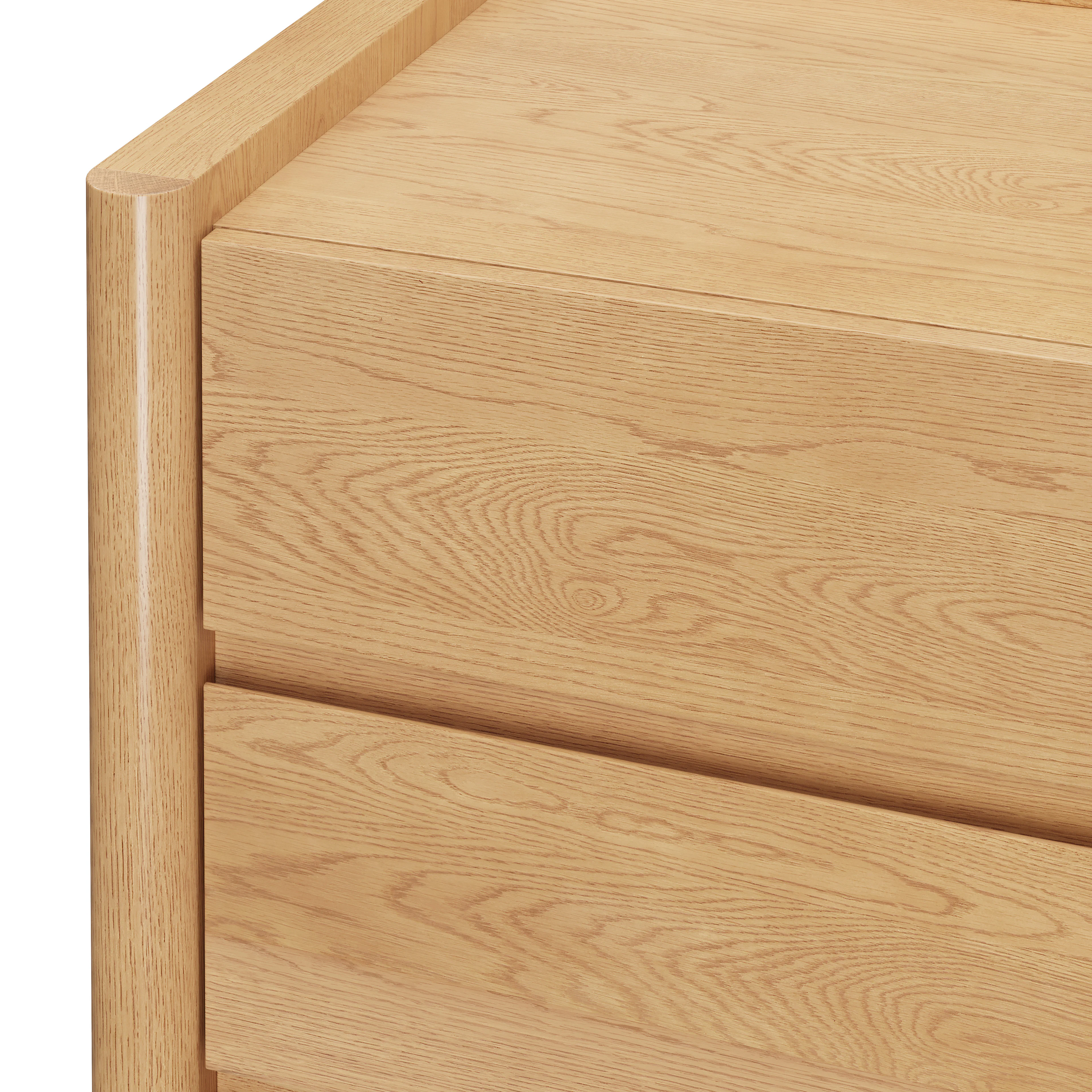 Torme 5-Drawer Chest - White Oak