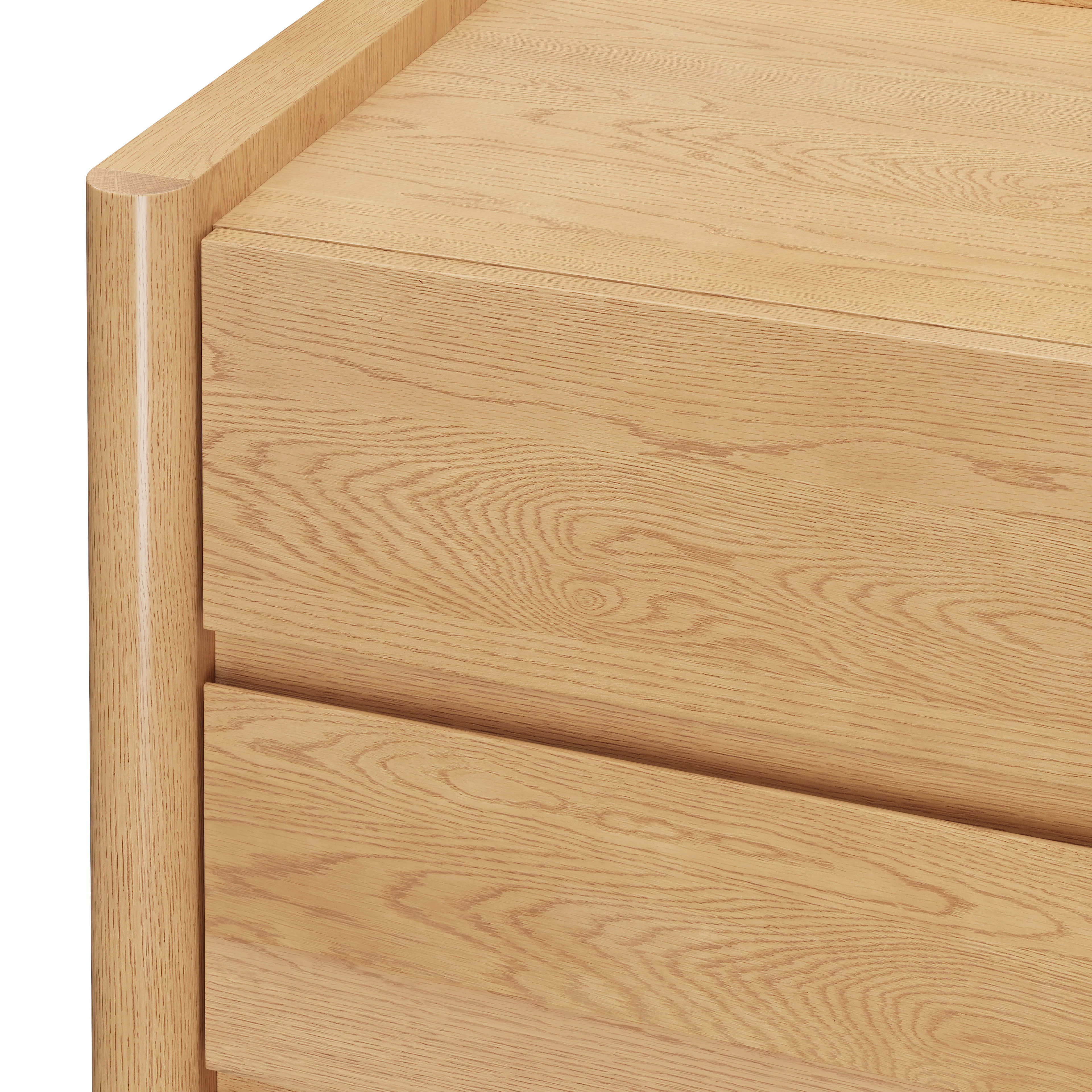 Torme 5-Drawer Chest - White Oak