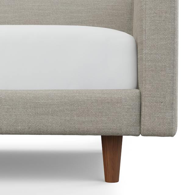 Tessu Glaze Gray Upholstered Daybed | Article
