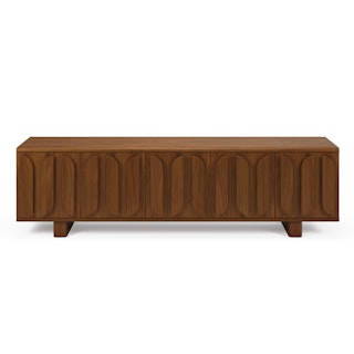 Ansel 79" Media Unit - Walnut