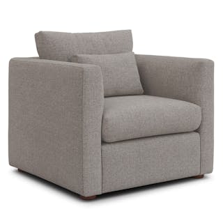 Marina 38" Lounge Chair - Hestia Gray