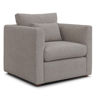 Marina 38" Lounge Chair - Hestia Gray