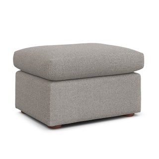 Marina 28.5" Ottoman - Hestia Gray