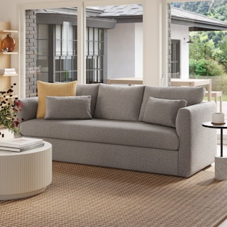 Marina 90" Sofa - Hestia Gray