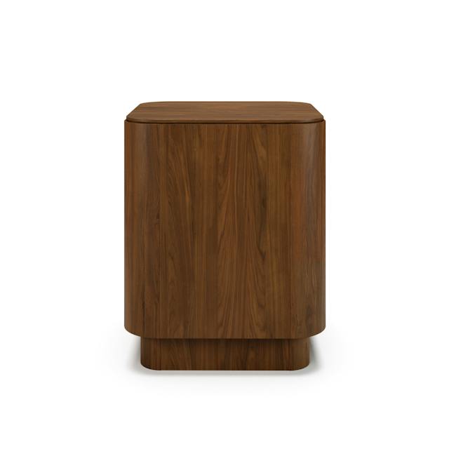 Moa Walnut Storage Side Table | Article