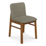 Mikkel Dining Chair - Walnut and Algonquin Green