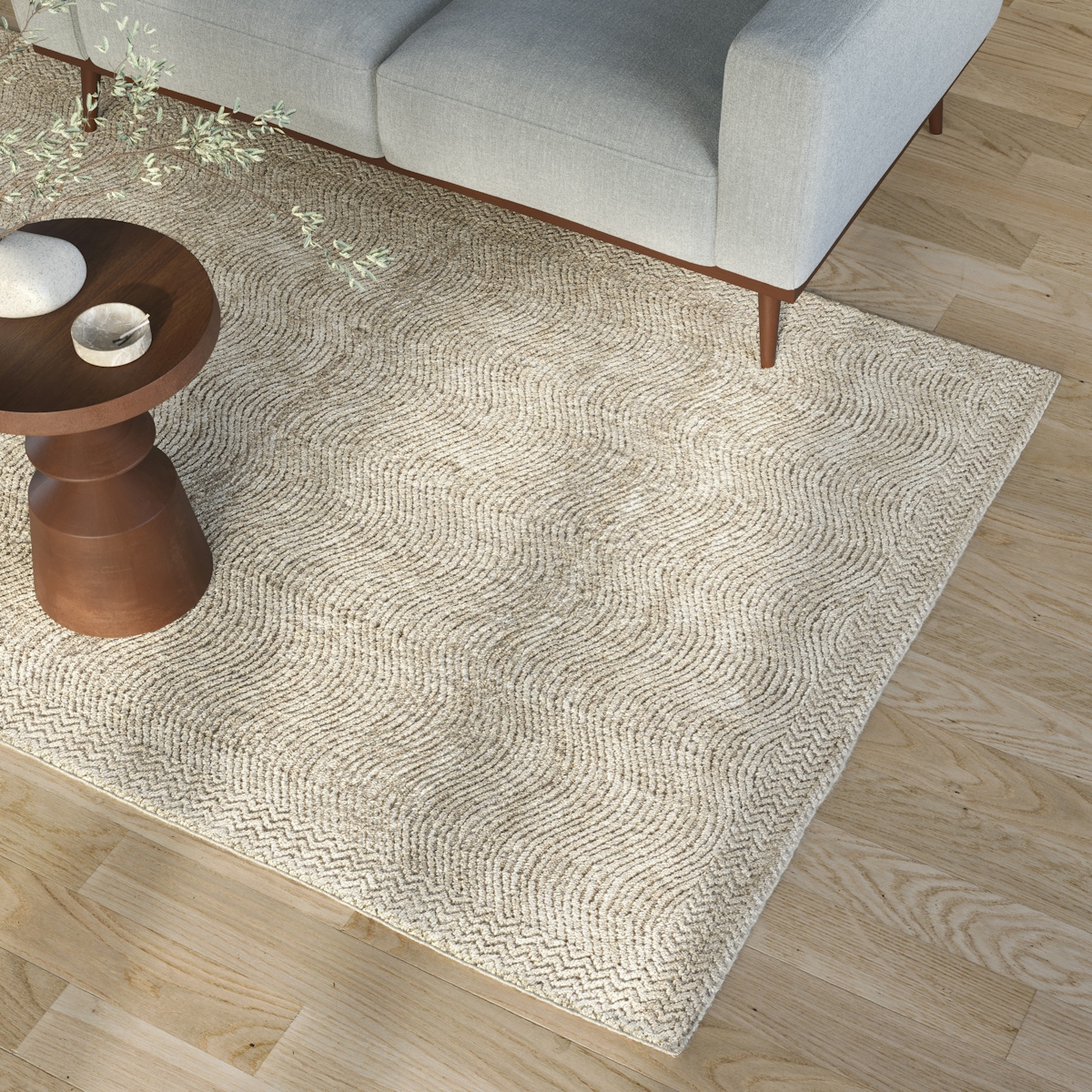 Haren 5x8 Sand Handmade Area Rug | Article