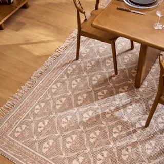 Cecile 9 x 12 Reversible Rug - Olive Green and Earthy Beige