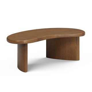 Neah 49" Coffee Table - Smoked Oak