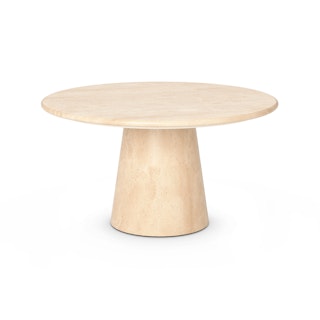 Noemi 27.5" Travertine Coffee Table