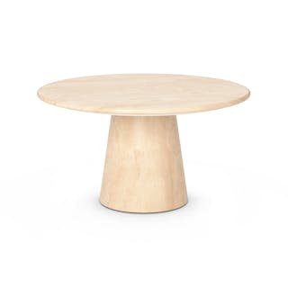 Noemi 27.5" Travertine Coffee Table