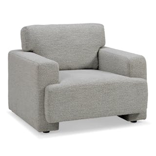 Sadie 44" Lounge Chair - Pepper Ivory
