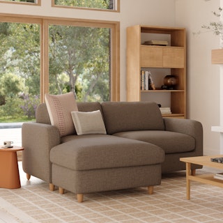 Vati 80" Left Storage Sectional - Buckler Brown