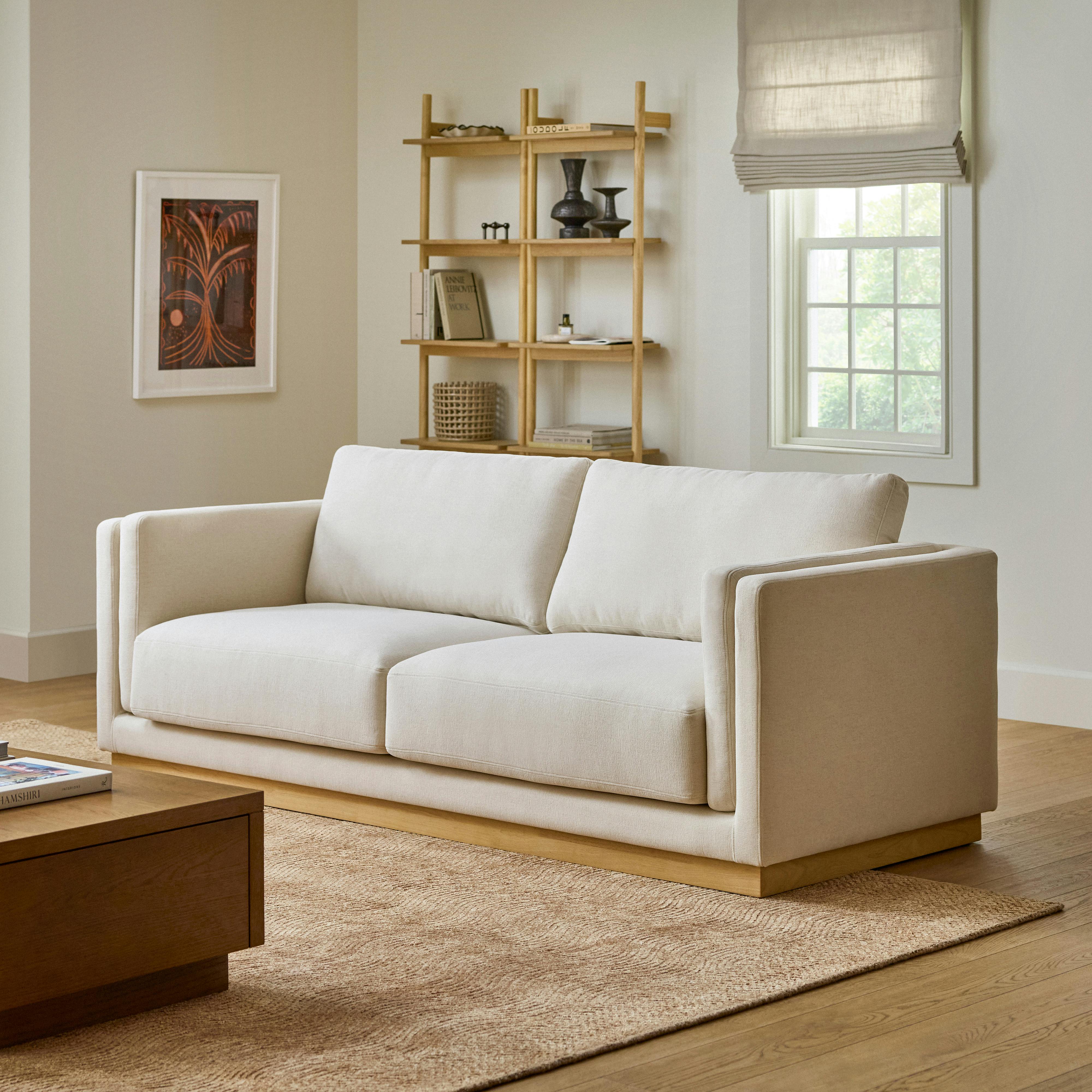 Sven Sandstone Wool Bouclé Tufted Sofa | Article