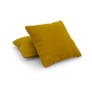 Lucca Velvet Pillow Set - Plush Yarrow Gold