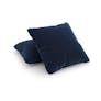 Lucca Velvet Pillow Set - Plush Cascadia Blue
