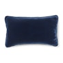 Lucca Velvet Small Pillow - Plush Cascadia Blue