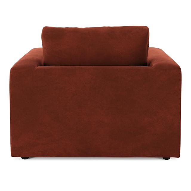 Riley Hale Rust Lounge Chair | Article