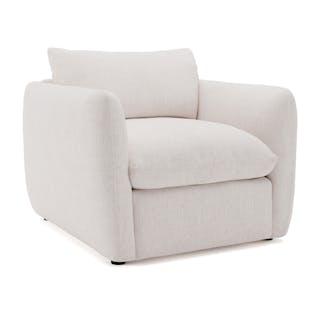 Leigh 42" Lounge Chair - Napa White