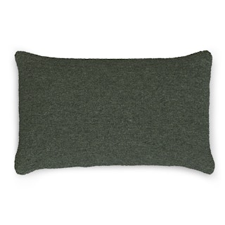 Gabriola Small Pillow - Green Wool Bouclé