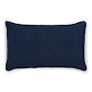 Gabriola Small Pillow - Catalina Blue Bouclé