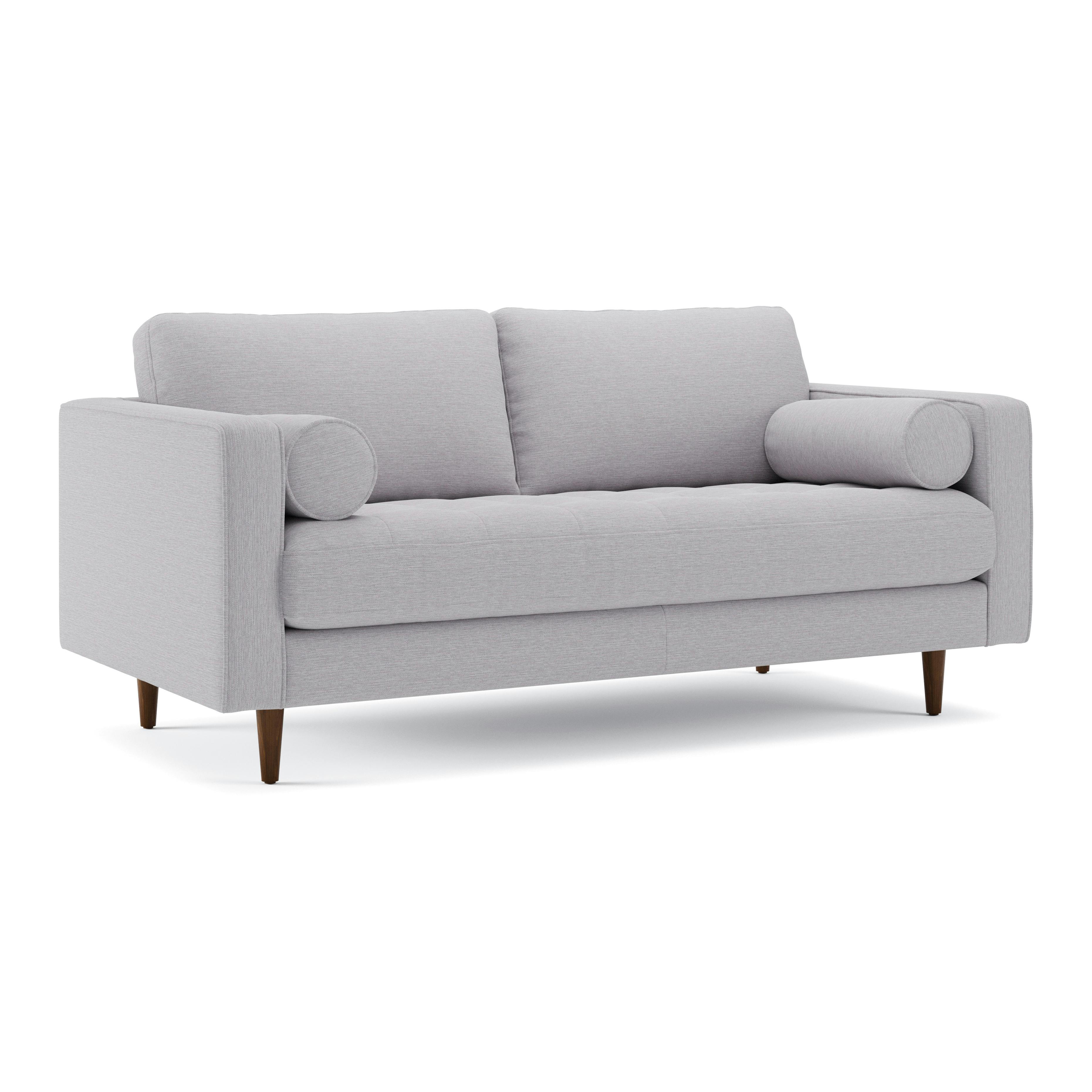 Sven Silver Ivory Tufted Loveseat | Article