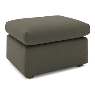 Marina 28.5" Ottoman - Silver Moss