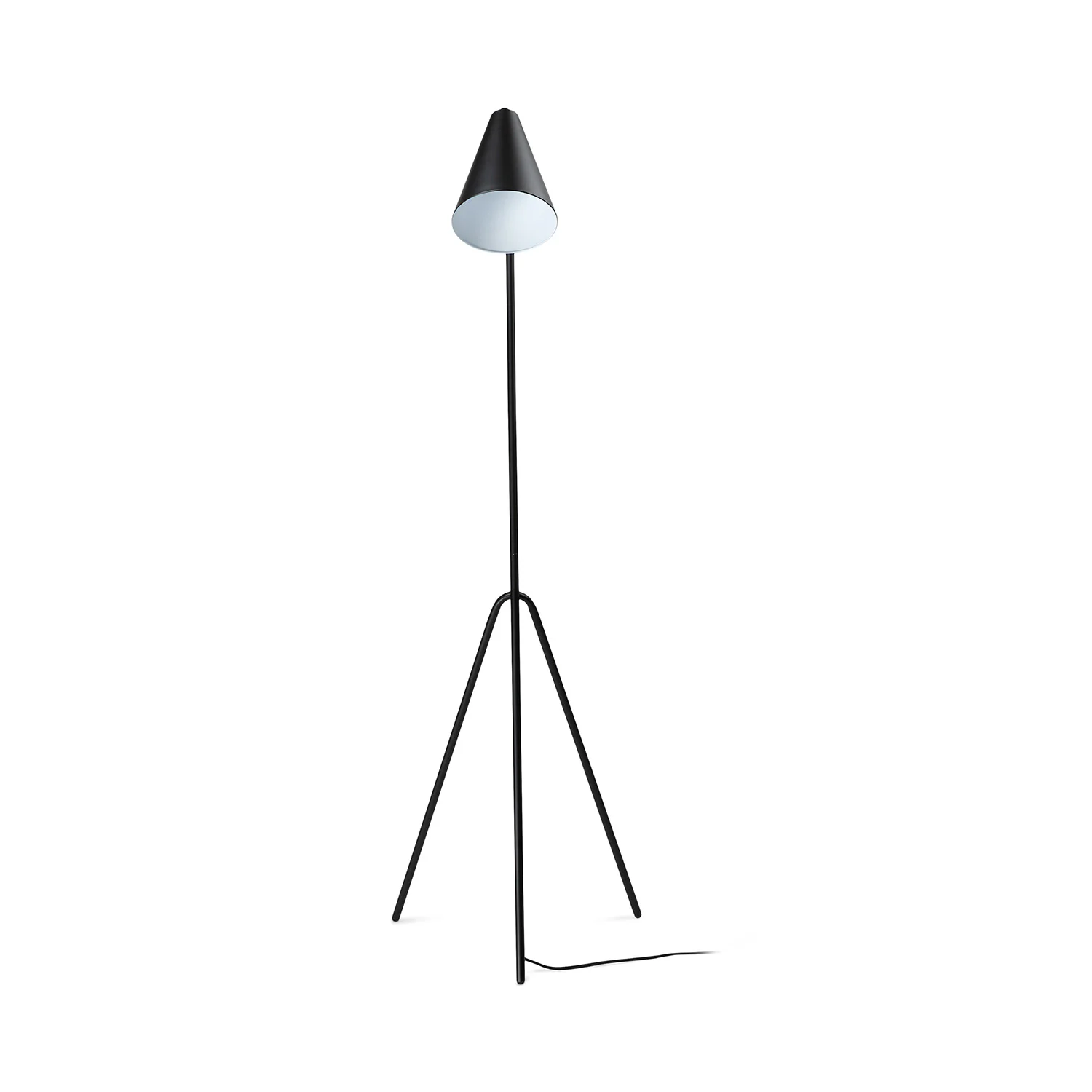 Gira Floor Lamp Matte Black - Modern Adjustable Light